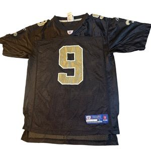 Reebok Youth New Orlean Saints Drew Brees #9 Jersey Sz Large